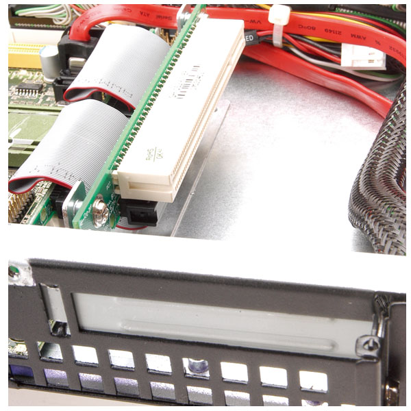 1 x low profile/Half-size riser (PCI-32bit)